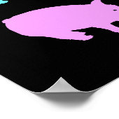 Poster Pigs de Rainbow (Coin)