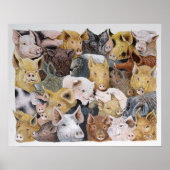 Poster Pigs Galore (Devant)