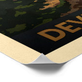 Poster Pike National Forest - Devil's Head Outlook V01 (Coin)
