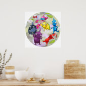 Poster Pikmin Fanart (Cuisine)