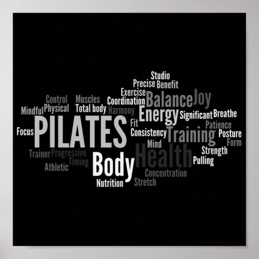 Poster PILATES (Devant)