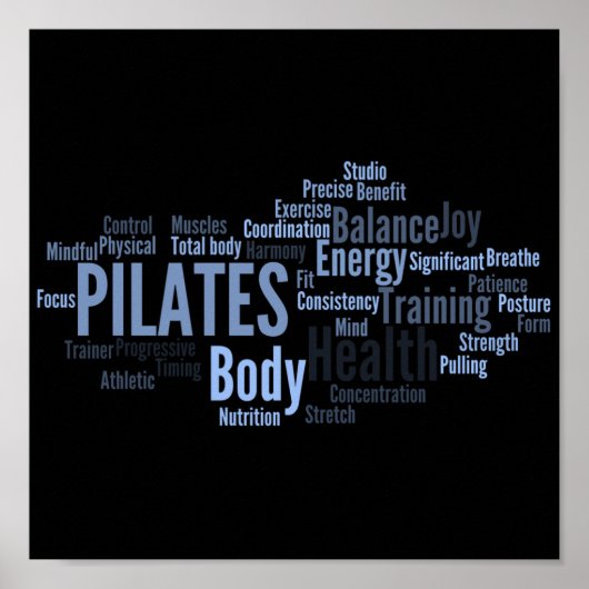 Poster PILATES (Devant)