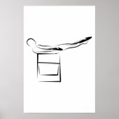 Poster Pilates Cent Pose - Wunda Chaise (Devant)