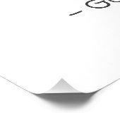 Poster Pilates élégants et colorés Exercice YOGA (Coin)