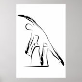 Poster Pilates Mermaid Pose - Wunda Chaise (Devant)