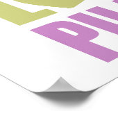 Poster Pilates Peace Love (Coin)