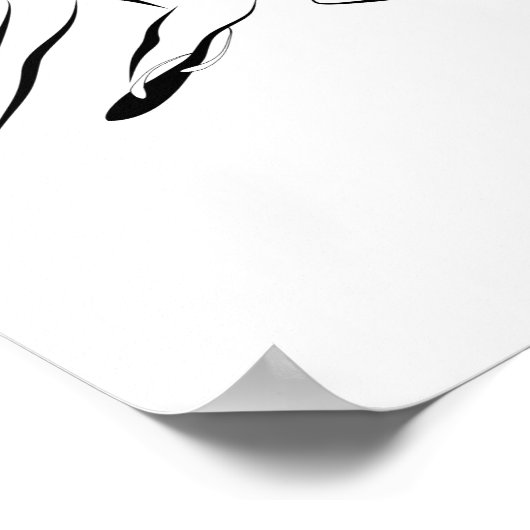 Poster Pilates Pose Pilates Abstraits Pose (Coin)