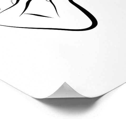 Poster Pilates Pose Rocker Pilates Pose (Coin)