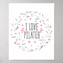 Pilates Poses en forme de cercle