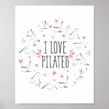 Pilates Poses en forme de cercle