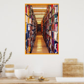 Poster Pile de bibliothèque (Cuisine)