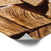 Poster Pile de bois de feu (Coin)