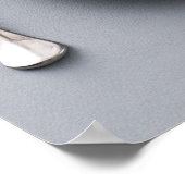 Poster Pile de crêpes au beurre sur une assiette (Coin)