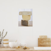 Poster Pile de fromage (Cuisine)