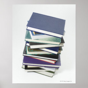 Poster Pile de livres