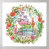 Poster Pile de livres (Devant)