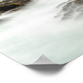 Poster Pile de mer et de mer, Shetland (Coin)