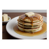 Poster Pile De Pancakes (Devant)