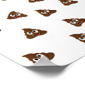 Poster Pile de Poo emoji souriants poops (Coin)
