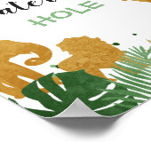 Poster Pile d'eau de la jungle Signal Zoo Safari Table de (Coin)