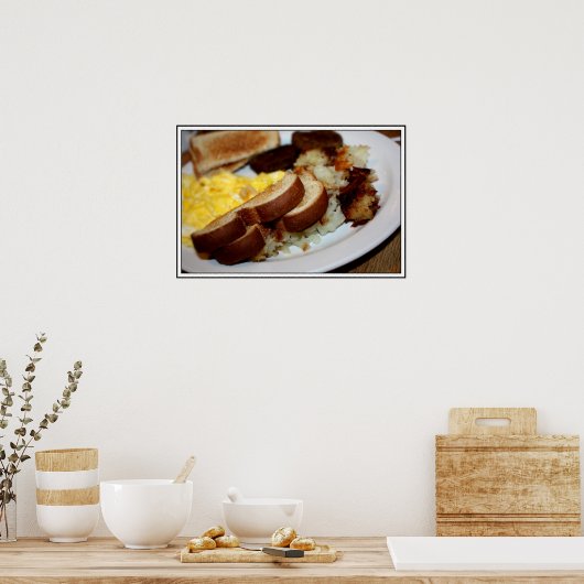 Poster Pile petit-déjeuner (Cuisine)