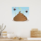 Poster Pile Puant De Poop (Cuisine)