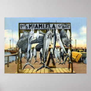 Poster Pilier 5 de Miami la Floride
