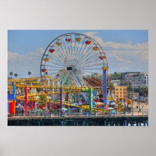 Poster Pilier de Santa Monica