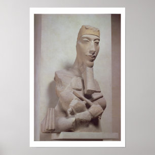 Poster Pilier d'Osirid d'Akhenaten (1365-1349 av. J.-C.)
