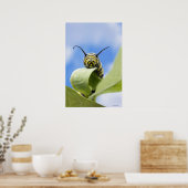 Poster Pilière noire et jaune (Cuisine)