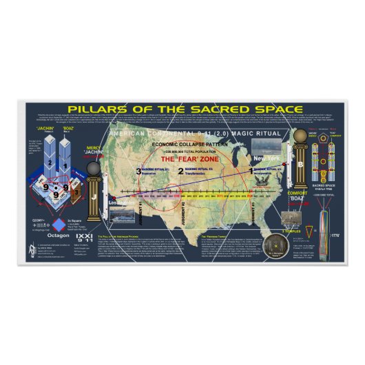 Poster Piliers COVID de l'espace sacré (Devant)