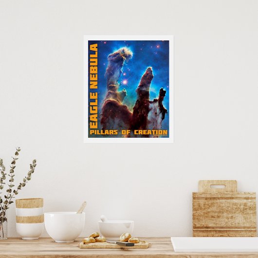 Poster Piliers de création (Cuisine)