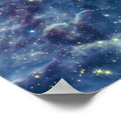 Poster Piliers de création Aigle Nebula M16 NGC 6611 JWT (Coin)