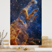 Poster Piliers de création Aigle Nebula Webb Telescope (Cuisine)