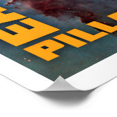 Poster Piliers de création de la nébuleuse de l'aigle (Coin)