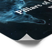 Poster Piliers de création James Webb Télescope spatial (Coin)