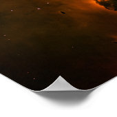 Poster Piliers de la création Aigle Nebula Image spatiale (Coin)