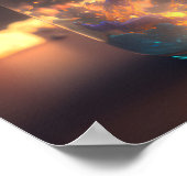 Poster Piliers de la création - Capturés dans une bouteil (Coin)