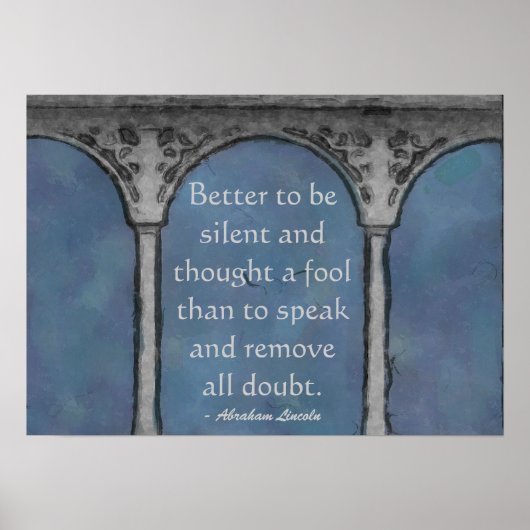 Poster Piliers de la Sagesse Imprimer (Devant)