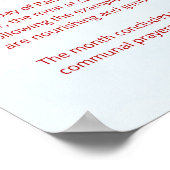 Poster Pillars of Islam - Sawm (Fast) Red (Coin)