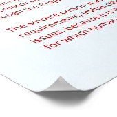 Poster Pillars of Islam - Shahada (Faith) Red (Coin)