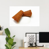 Poster Piloncillo, sucre cru mexicain (Bureau à domicile)