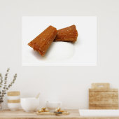 Poster Piloncillo, sucre cru mexicain (Cuisine)