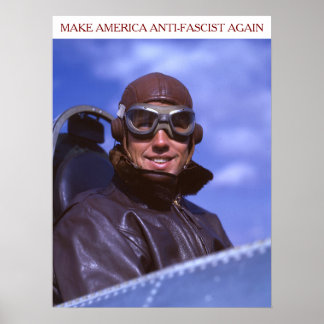 Poster Pilote américain de la Seconde Guerre mondiale MAA