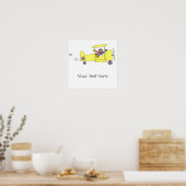 Poster Pilote d'avion (Cuisine)