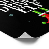 Poster Pilote de bus scolaire Elf Xmas Famille de corresp (Coin)