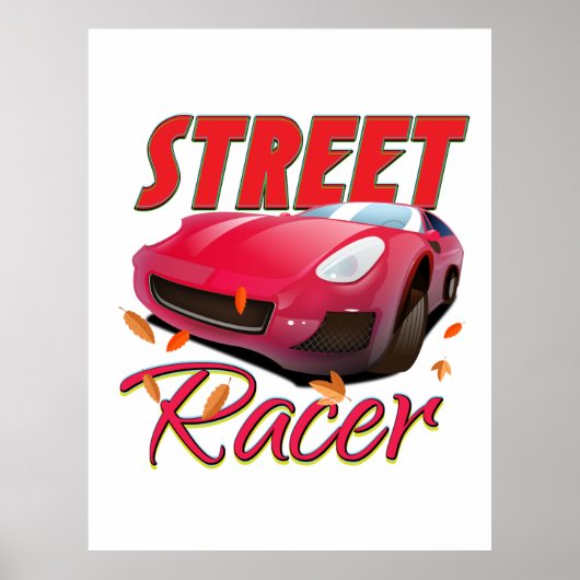 Poster Pilote de rue (Devant)