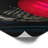 Poster PILOTE DE Vaisseau Spatial Android Xenia, Science- (Coin)
