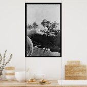 Poster Pilotes de course automobile Mercer 1916 (Cuisine)