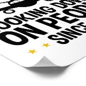 Poster Pilotes regardant vers le bas les gens depuis 1903 (Coin)